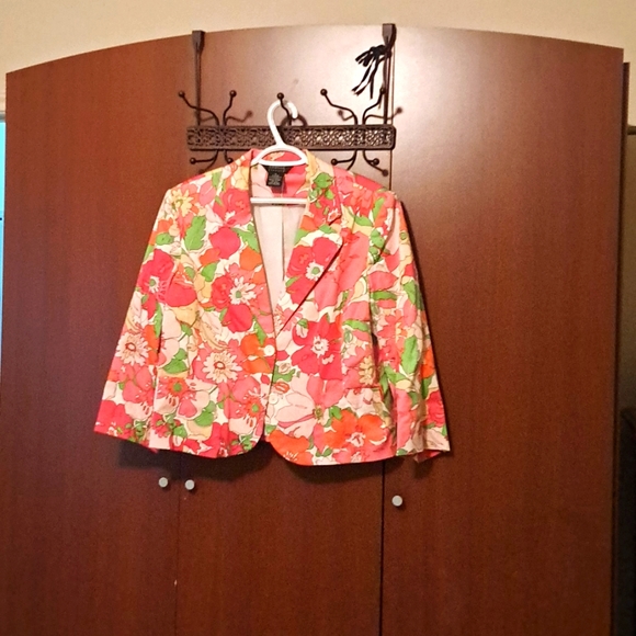 Size 18 George floral jacket - Picture 1 of 3